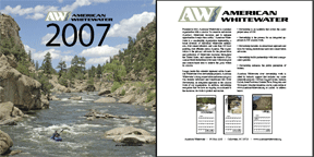 Image for 2007 American Whitewater Calendars