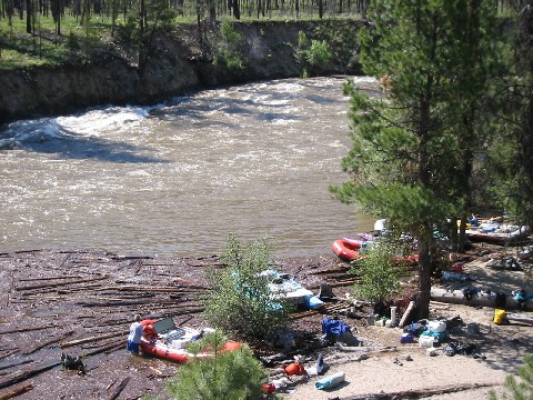 Image for Middle Fork Salmon Gauge at Risk (ID)