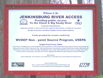 Image for Cheat River Access Made Ready