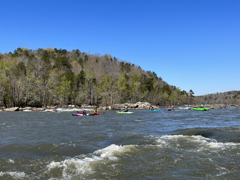 Image for Paddlers' Opinions Sought on Catawba River's Great Falls (SC)