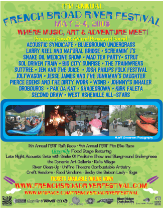 Image for French Broad River Festival DVD Party March 20