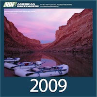 Image for 2009 American Whitewater Calendar