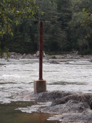 Image for Cleanup on the French Broad Ledges (NC) - August 22