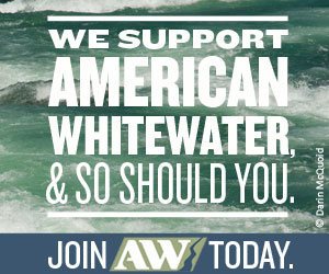 Image for Support American Whitewater with Web Ads