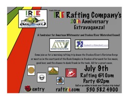 Image for IRIE Rafting Company 20th Anniversary Extravaganza - Truckee River (CA)