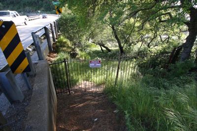 Image for Cosumnes River - Illegal Fence Blocking Access at Latrobe Road Bridge (CA)