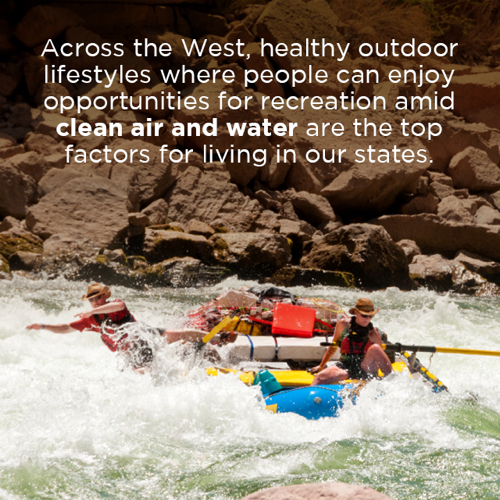 Image for  Low River Flows are a top concern of Western Voters