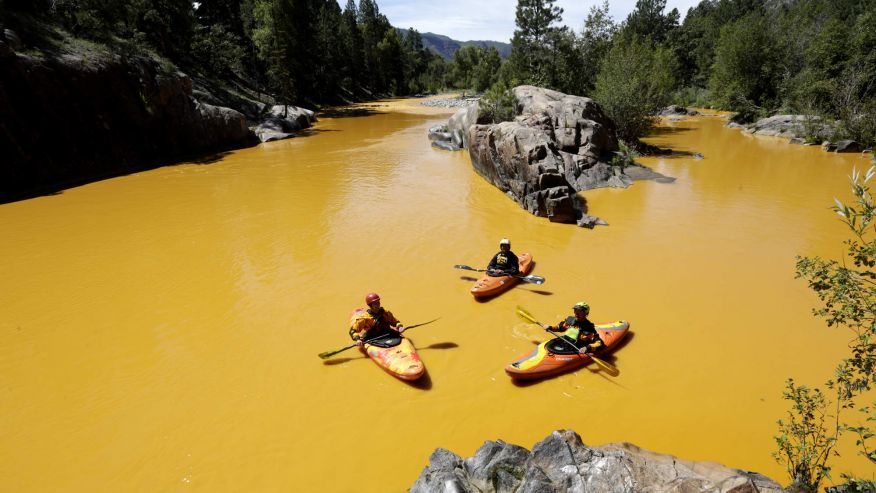 Image for Colorado Mine Accident closes Animas River