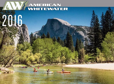 Image for 2016 American Whitewater Calendar For Sale