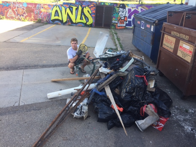 Image for A Successful River Cleanup on the St. Vrain (Lyons, CO)
