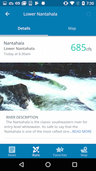 Image for National River Database Information Available For Android In New App