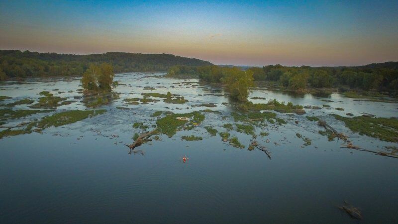Image for Paddling Restrictions Eased in Potomac River Dispute