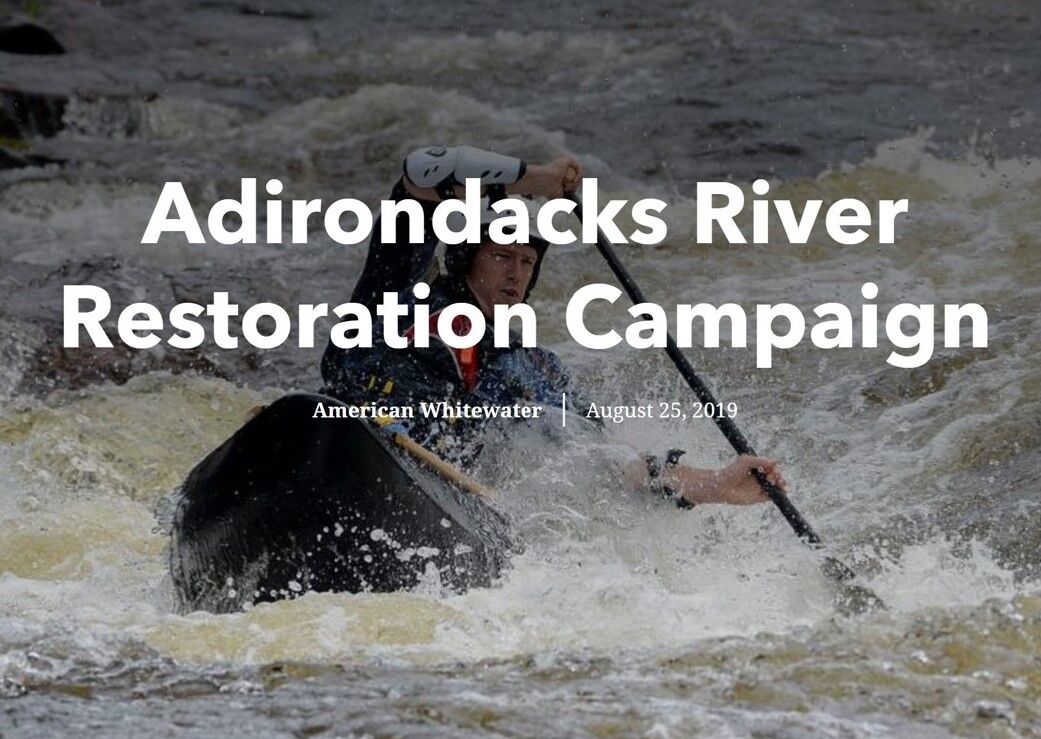 Image for AW Launches Adirondacks River Restoration Campaign