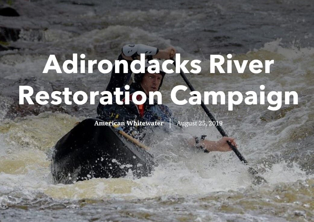 Image for AW Launches Adirondacks River Restoration Campaign