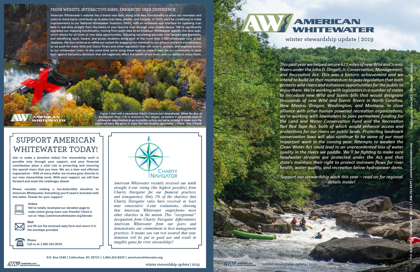 Image for Check Out the American Whitewater Winter Stewardship Update