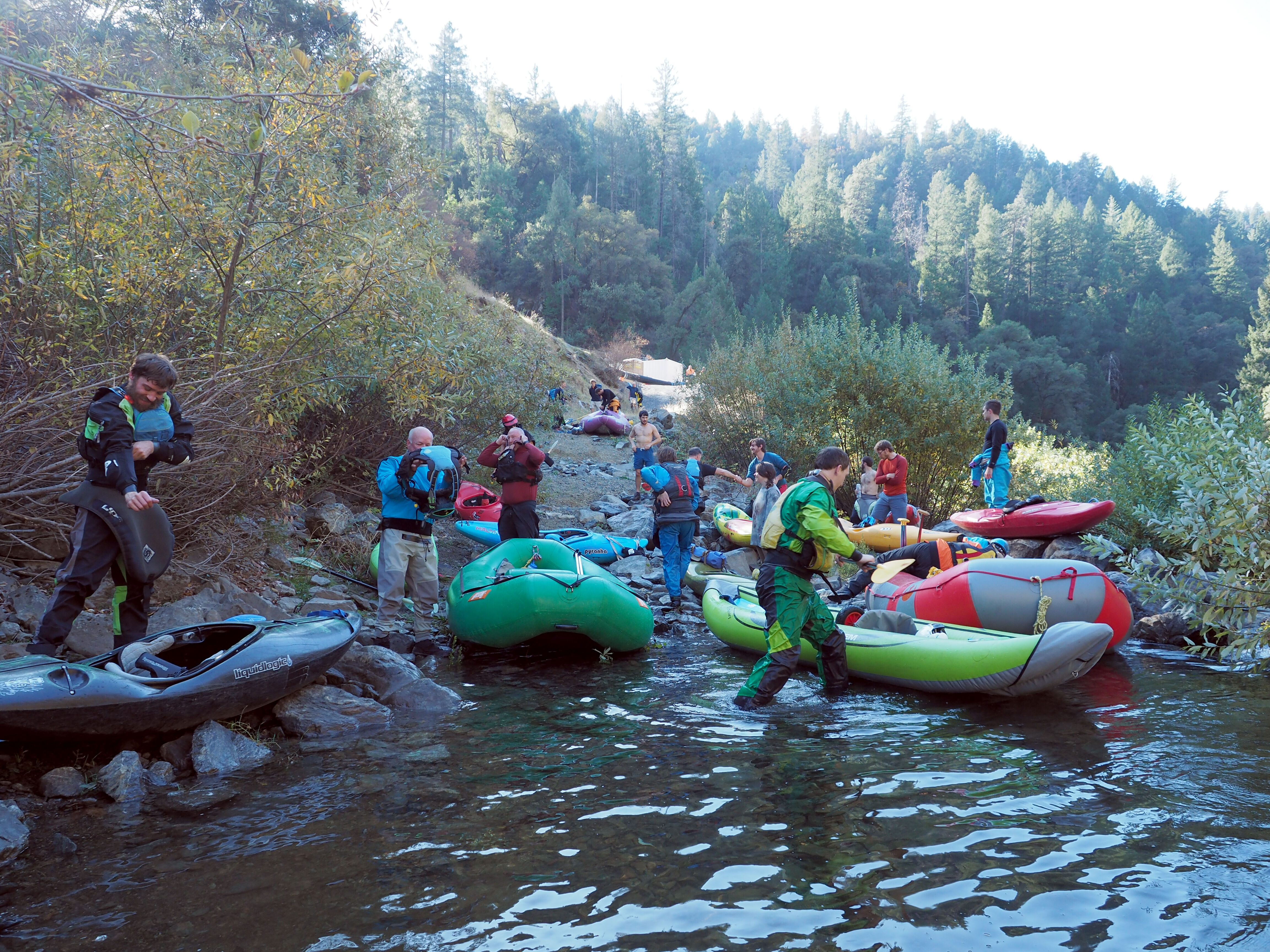 Image for 2020 Scheduled Whitewater Releases for Ice House & Slab Creek (CA)