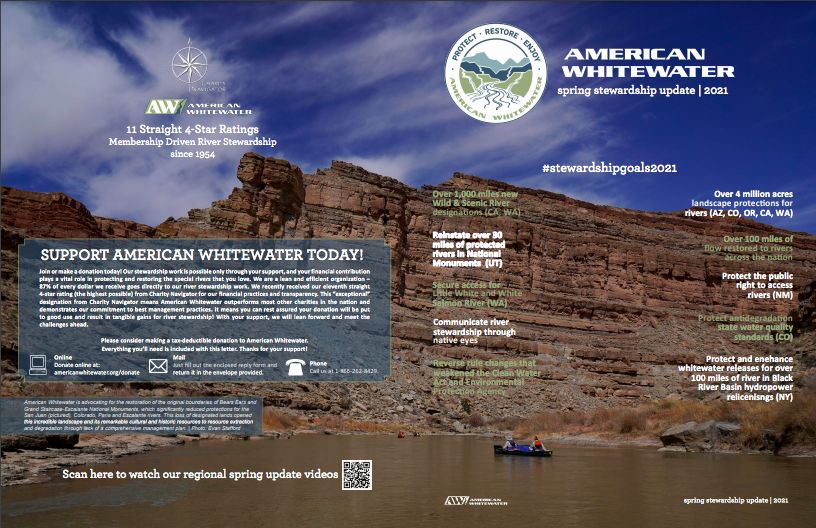 Image for American Whitewater Spring Stewardship Update 2021