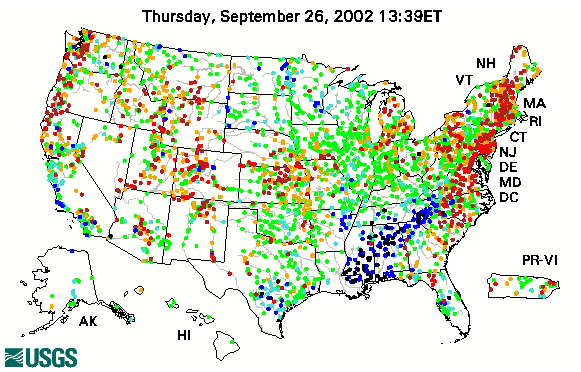 Image for New USGS Maps Provide Views of Flow Data