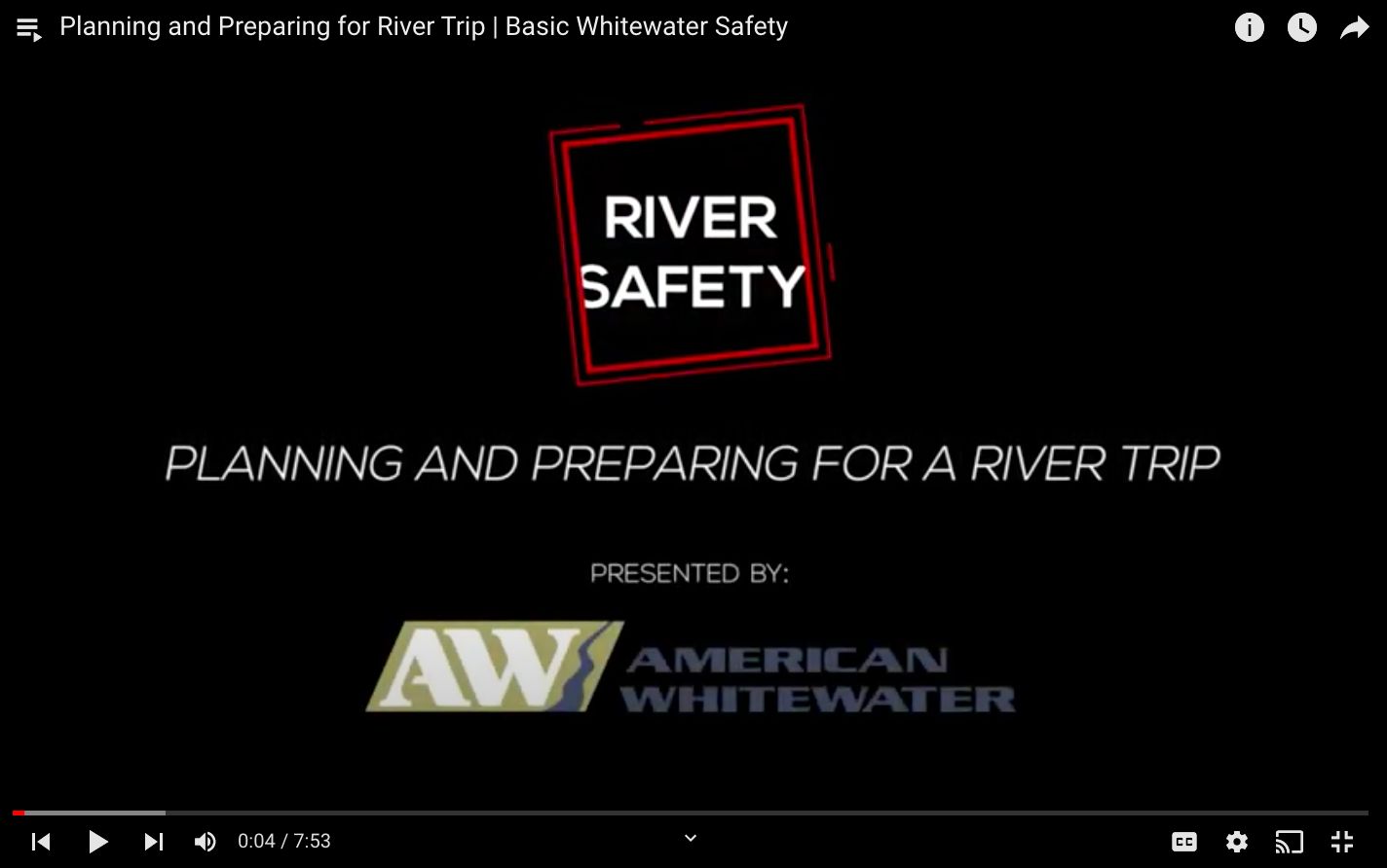 Image for American Whitewater Releases New River Safety Films