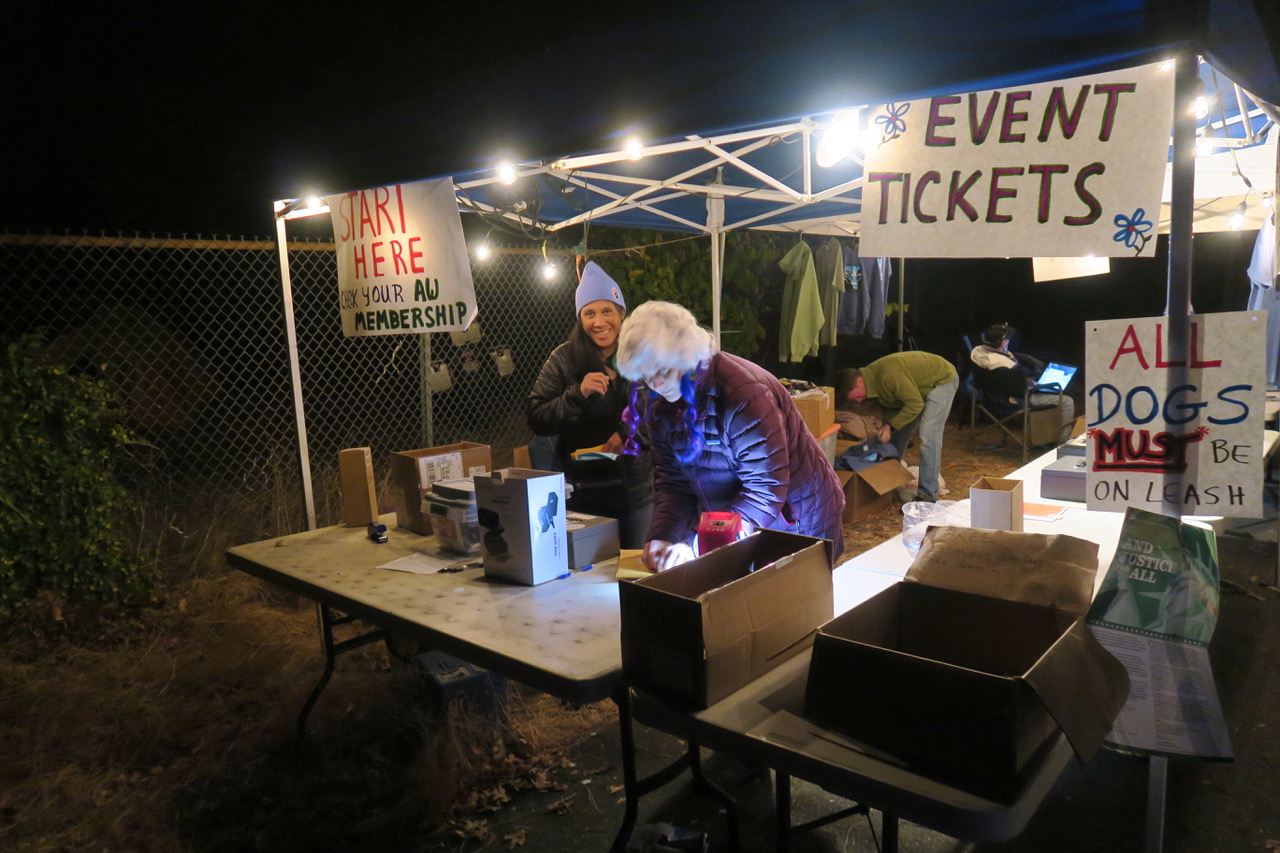 Feather River Festival American Whitewater tent.