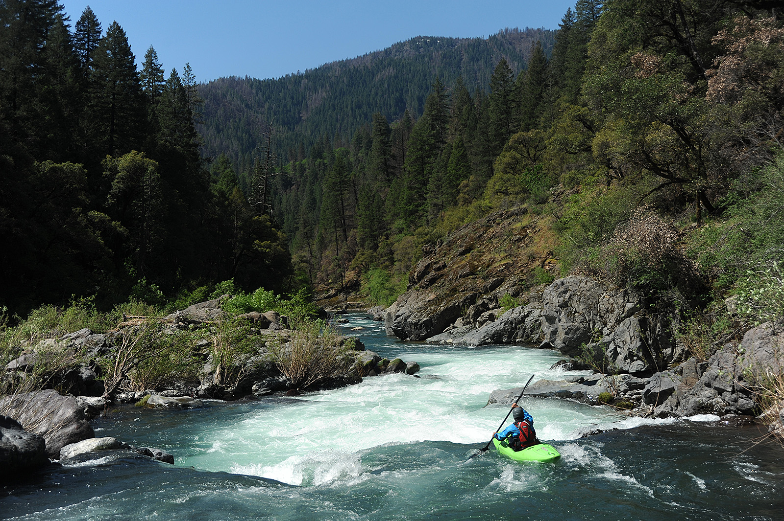 Image for Lower McCloud (CA) Has Rare Fall Flows During Powerhouse Maintenance Until 11/12