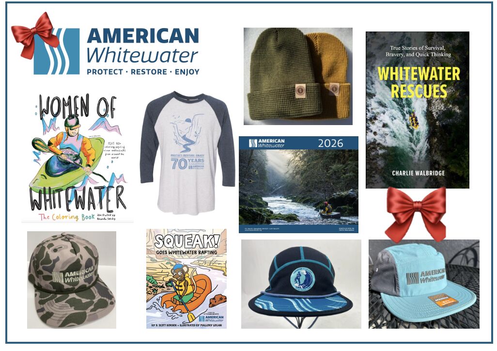 Image for American Whitewater Online Store Offers Array of Gifts