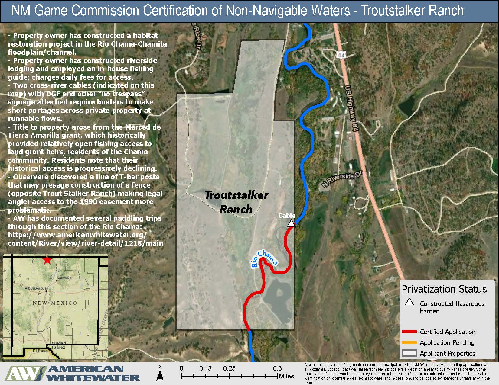 Image for New Mexico Game Commission Votes to Reject 5 Stream Privatization Applications