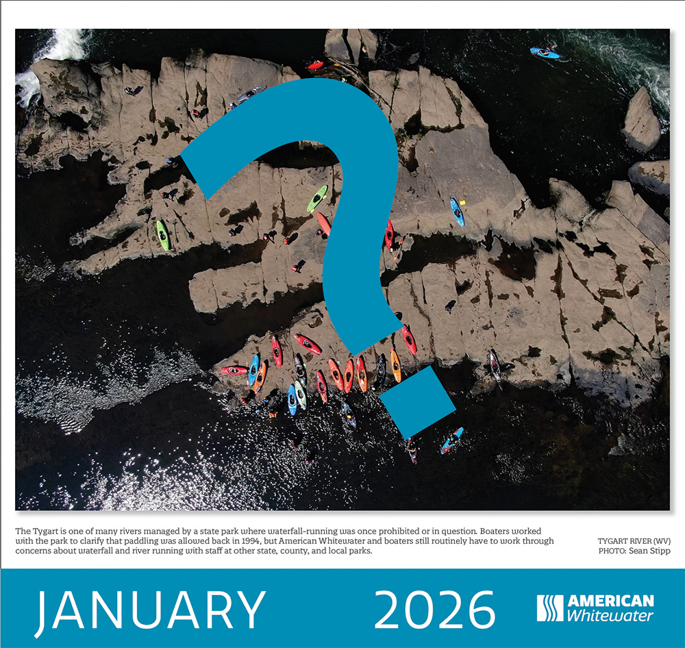 Image for Submit Your Best to the 2026 American Whitewater Calendar!