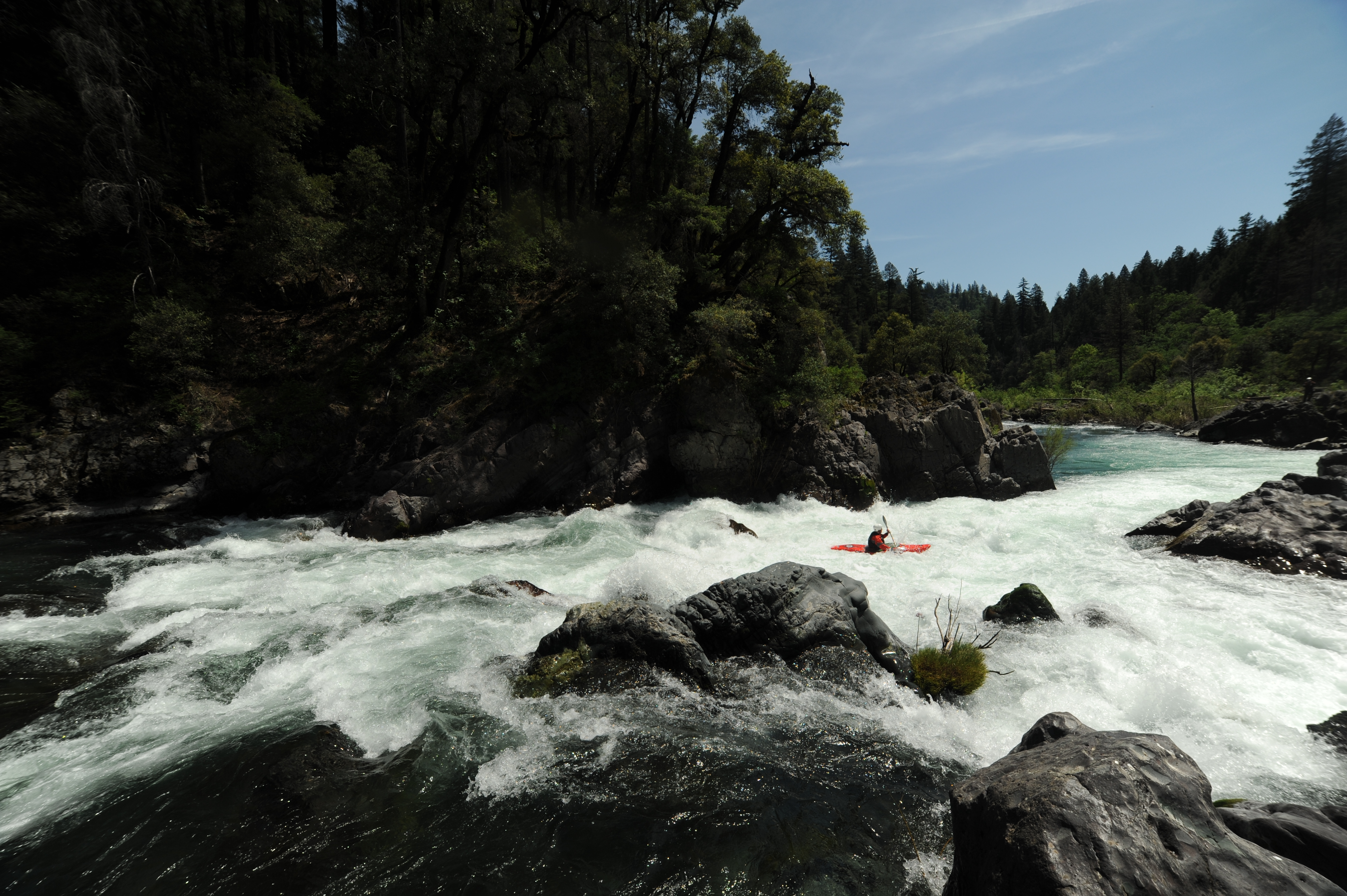 Kayaker on the McCloud River
