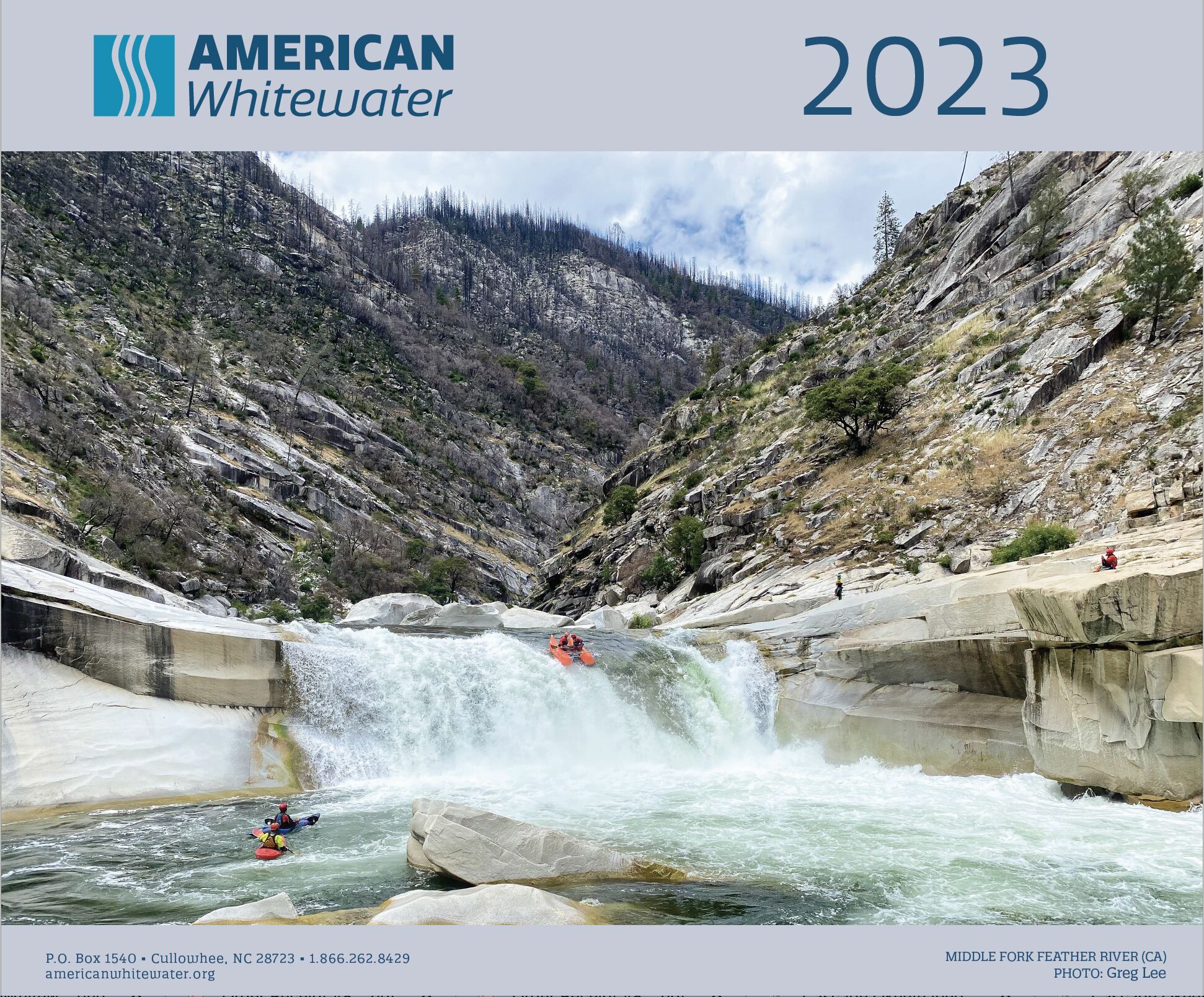 Image for 2023 American Whitewater Calendar Now Available