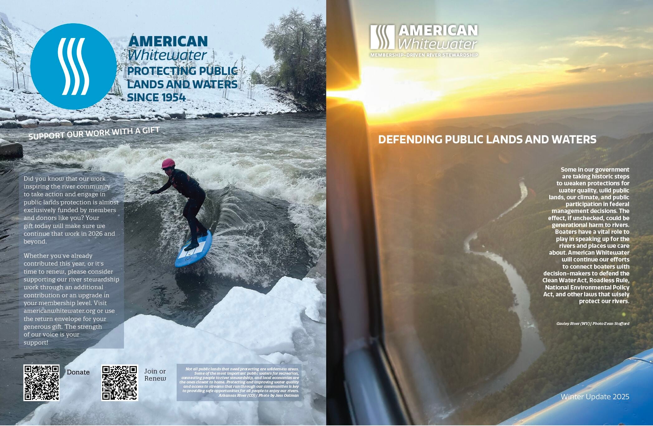 Image for Defending Public Lands and Waters–Winter Stewardship Update 2025
